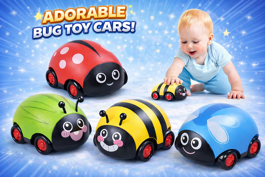 Beetle Toy Double Pullback