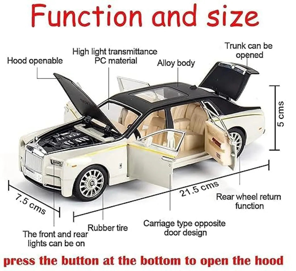 Rolls Royce Phantom Diecast Car