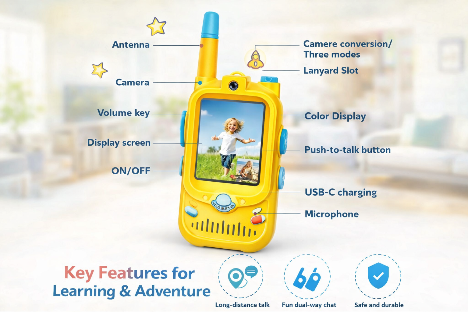 Video Walkie Talkies for Kids