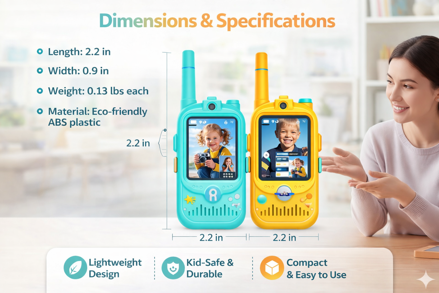 Video Walkie Talkies for Kids