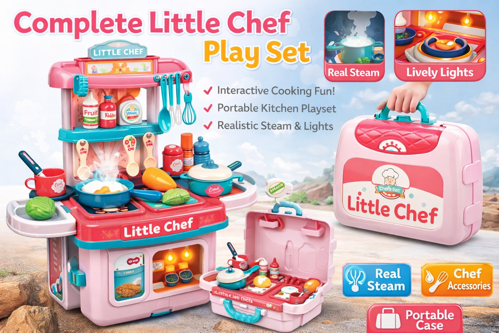 3 in 1 Kitchen Play Set
