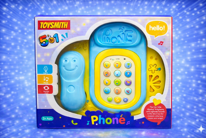5 IN 1 FUN TIME MUSICAL PHONE