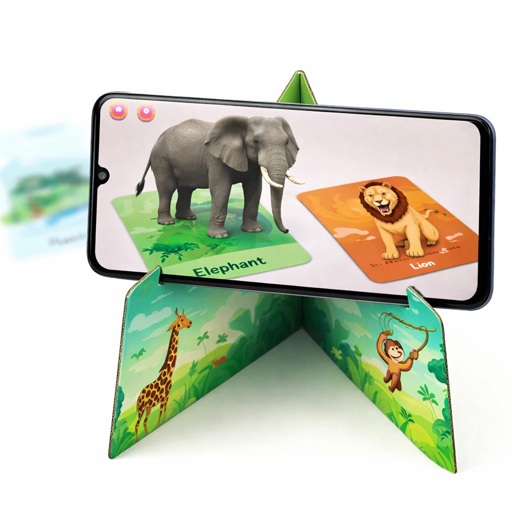 Animal 3D Safari Flashcard
