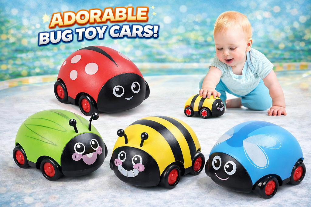 Beetle Toy Double Pullback