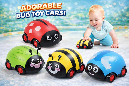 Beetle Toy Double Pullback