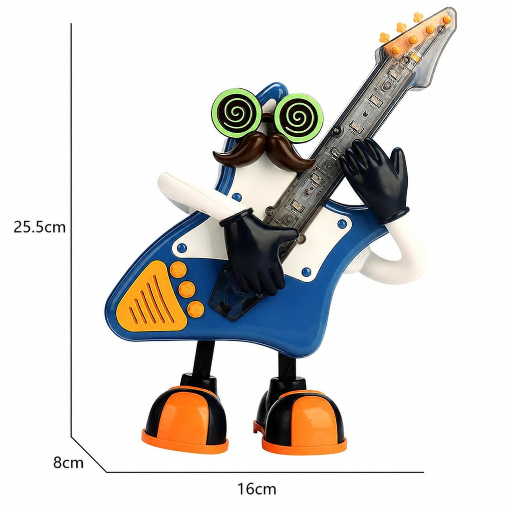 Mr. Rock Dancing Guitar Toy for Kids with Light & Music | LED Lights, Dance & Rhythm
