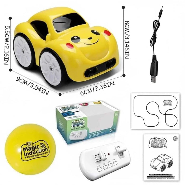 Smart Magic Induction RC Car | 2.4GHz Remote Control Sensor Car with LED Lights & Music