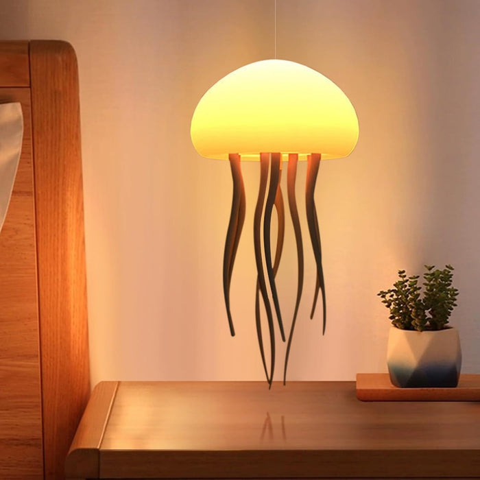 Ocean Jellyfish Night Light – Aesthetic LED Mood Lamp for Bedroom Decoration