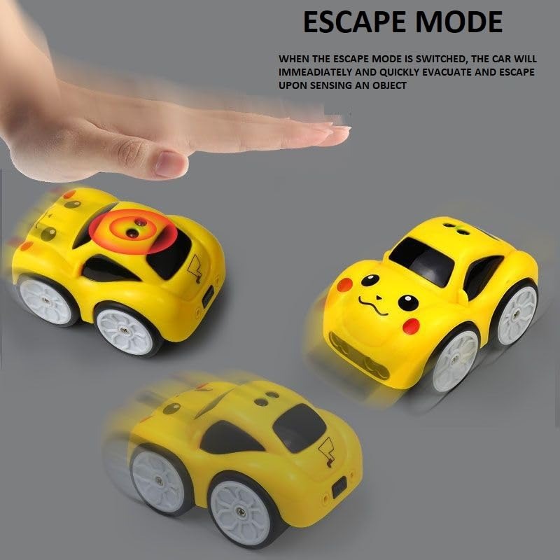 Smart Magic Induction RC Car | 2.4GHz Remote Control Sensor Car with LED Lights & Music