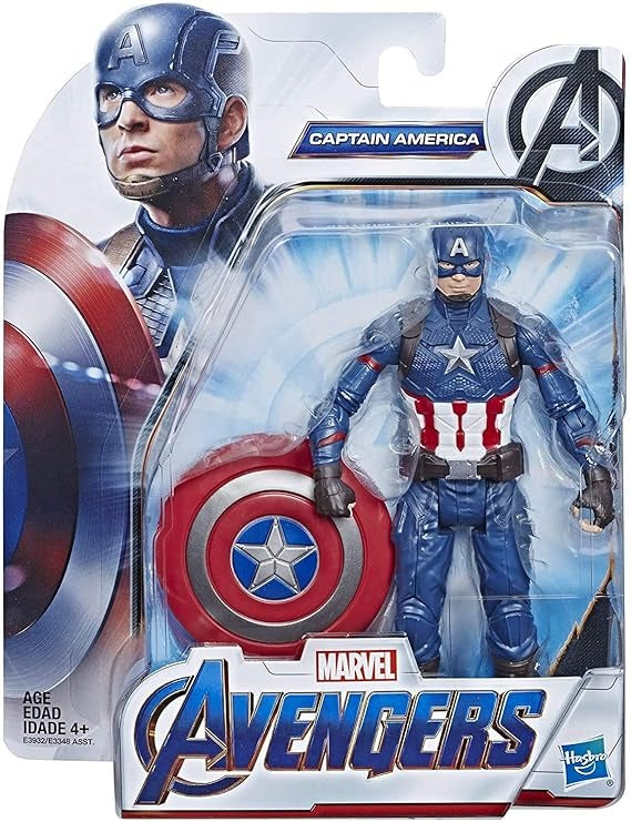Marvel Captain America Action Figure – Titan Hero Series 12 Inch Collectible Toy for Kids