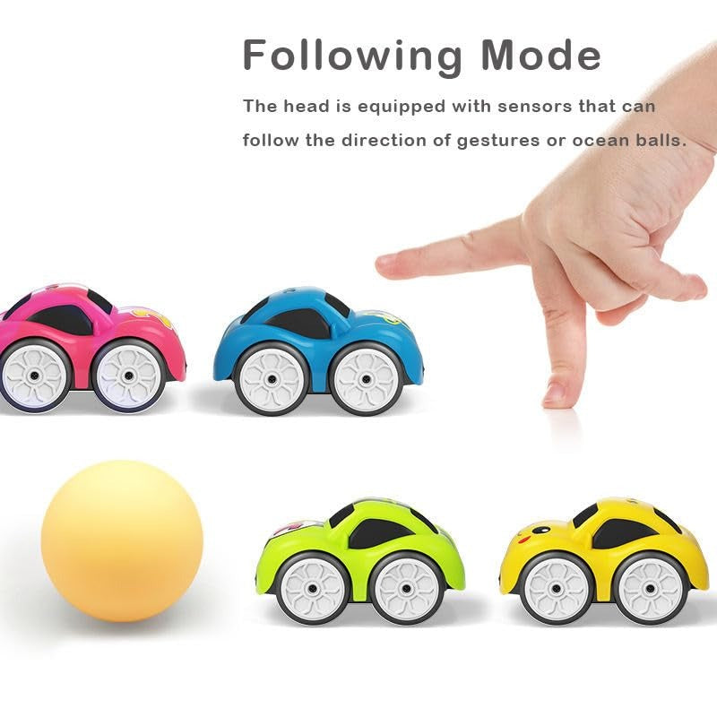 Smart Magic Induction RC Car | 2.4GHz Remote Control Sensor Car with LED Lights & Music