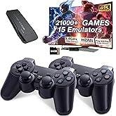 M8 Retro Video Game Stick – Plug & Play 4K Gaming Console for TV with Wireless Controllers
