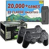 M8 Retro Video Game Stick – Plug & Play 4K Gaming Console for TV with Wireless Controllers
