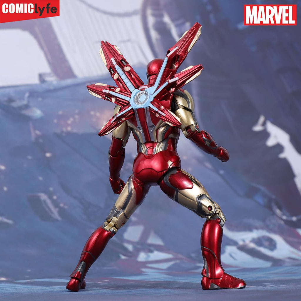 Marvel Iron Man Battle Hero Figure – 9.5 Inch Action Figure for Young Avengers Fans