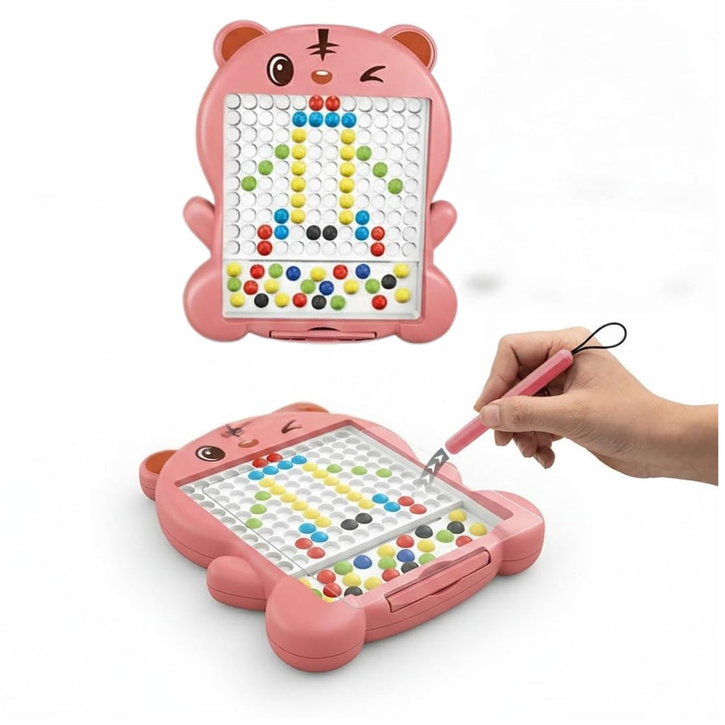 Educational Magnetic Bead Sketch Board for Kids – Mess-Free Drawing Fun