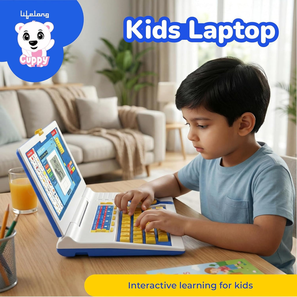 Lifelong Kids Learning Laptop Toy – Educational Computer with 20 Fun Modes, Music, Alphabets & Words (2-5 Years) (Copy)