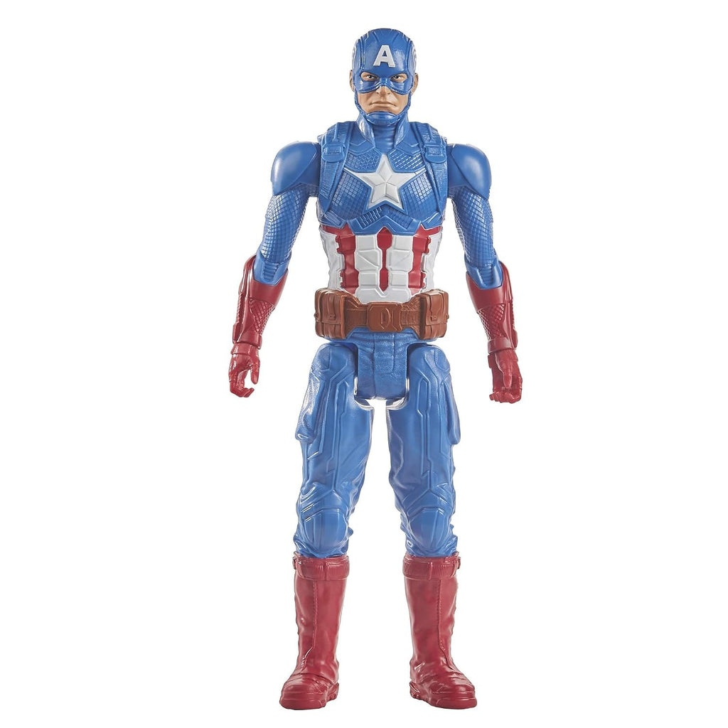 Marvel Captain America Action Figure – Titan Hero Series 12 Inch Collectible Toy for Kids