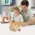 Toy Imagine Wooden Color Memory Chess Game – Montessori Memory Matching Board Game for Kids Age 3+