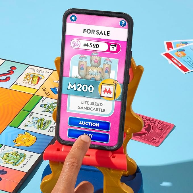 Monopoly Electronic Banking Edition – Property Trading Strategy Game for Kids and Adults