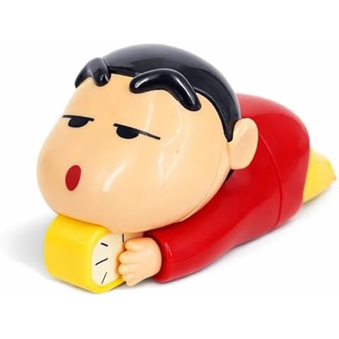 Shinchan Dancing Toy – LED Lights, Music, Walking & Spinning Fun for Kids