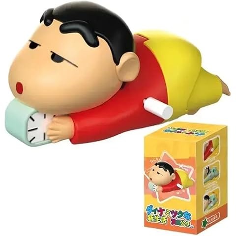 Shinchan Dancing Toy – LED Lights, Music, Walking & Spinning Fun for Kids