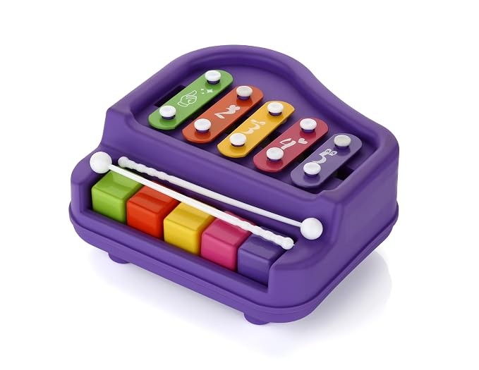 Kids Musical Piano and Xylophone Set – 2-in-1 Educational Music Toy with Mallets