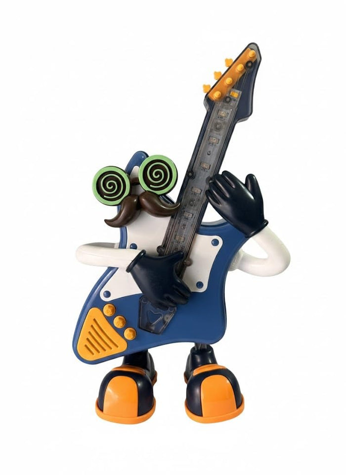 Mr. Rock Dancing Guitar Toy for Kids with Light & Music | LED Lights, Dance & Rhythm