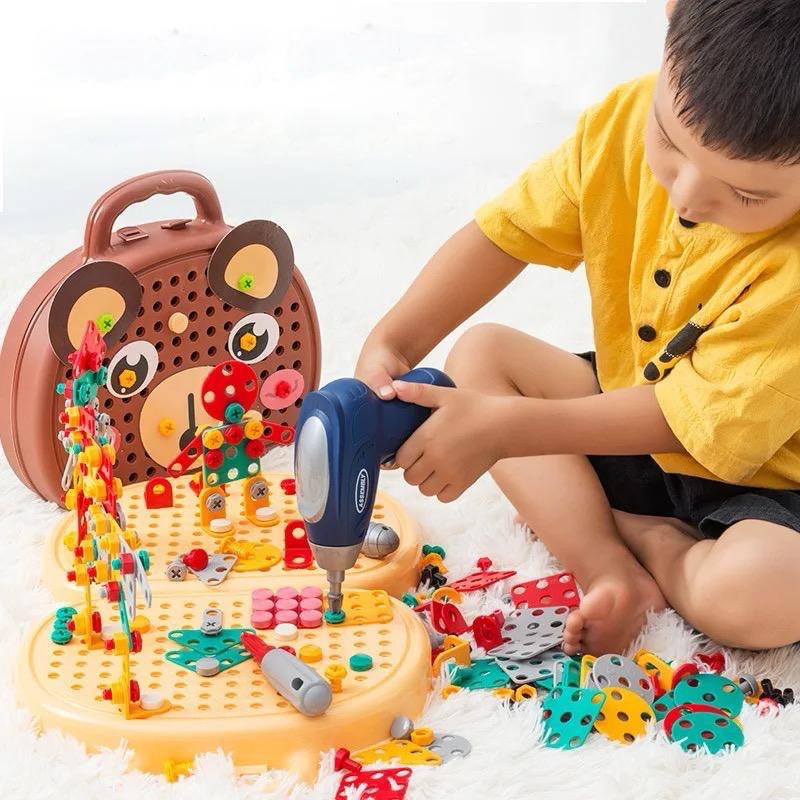 denory Screw Puzzle Suitcase ( 203 pcs)
