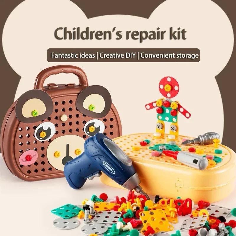 denory Screw Puzzle Suitcase ( 203 pcs)