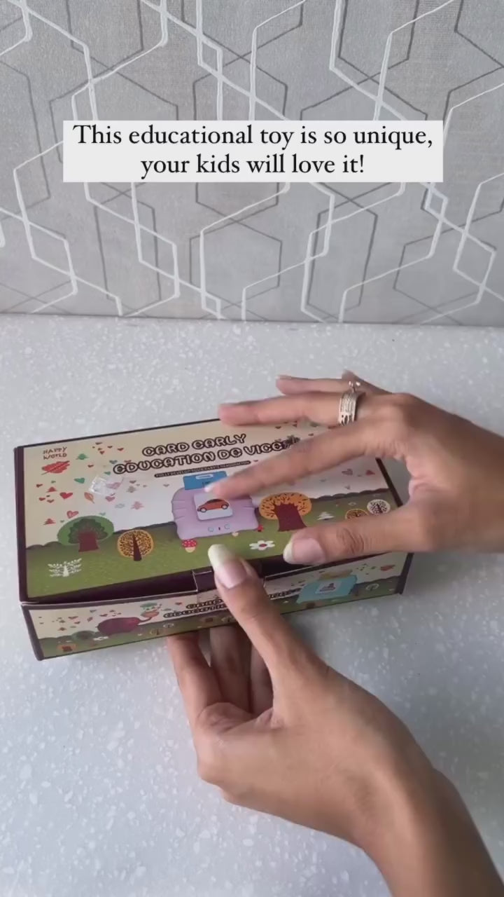 Denory English Talking Flash Cards || Talking Toy
