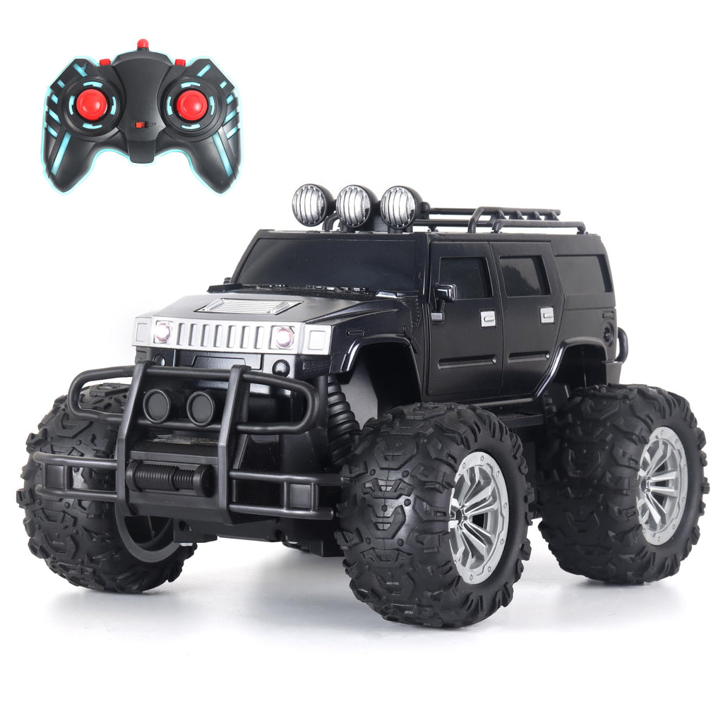 Off Roader Rechargeable Remote Control Car | RC Car Monster Truck | 4 Headlight Modes | Lithium Battery | C-Type Charging | 2.4GHz Remote Controller